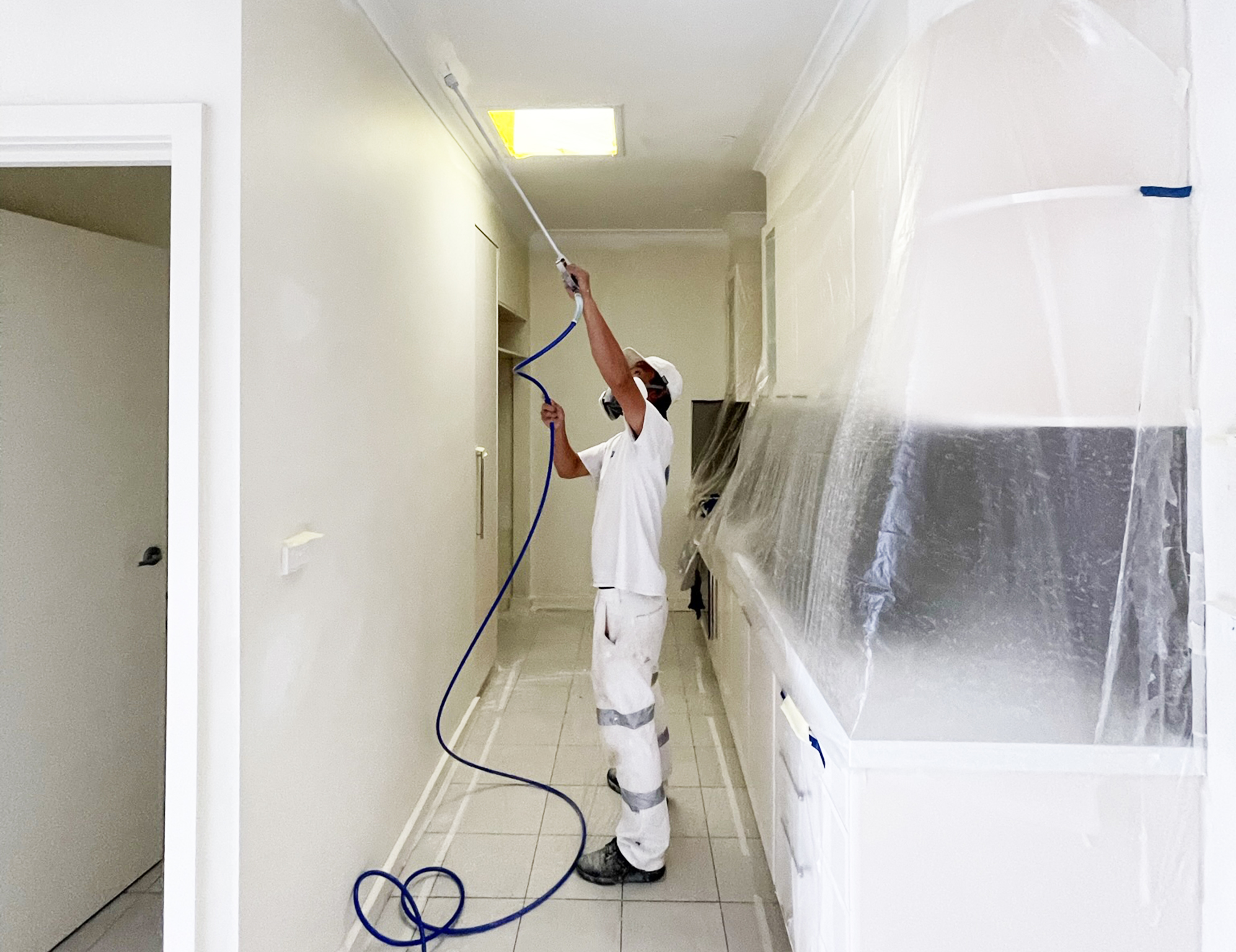 GM S painter at work — premium Melbourne painting service